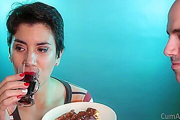 Andie Theartofcum And Cumarthd In Waffle And Coffe! - Cum On Food 16 Min