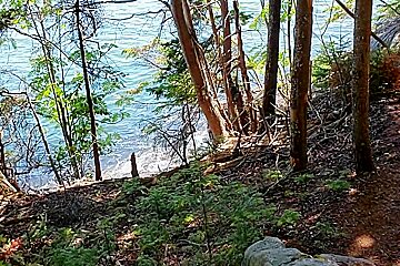 Anita Coxhard Strips Naked And Gives Mike Coxhard A Handjob While Hiking In Maine