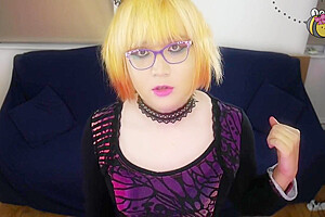 April Bee Short Hair Reveal Joi
