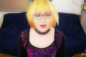 April Bee Short Hair Reveal Joi