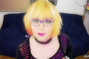 April Bee Short Hair Reveal Joi