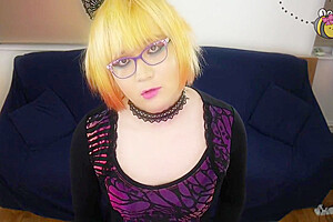 April Bee Short Hair Reveal Joi