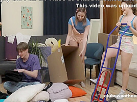 April Fools In Threesome Prank By