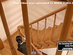 Asian Milf - Fucked The In Her New House