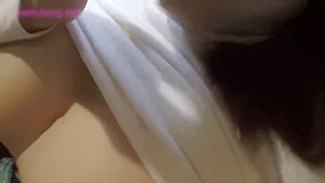 Asian Passionate sex gives pretty girl multiple orgasms