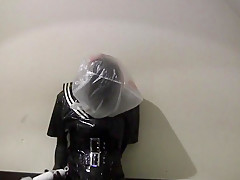 Asian Self Bondage Breathplay