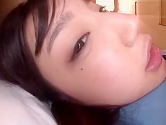 Asian Takes Spunkload To The Tongue