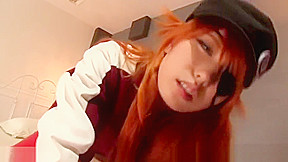 Asian Teen (18_) Cosplay Babe Fucking Old Guy