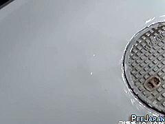 Asian Watched Pee Public