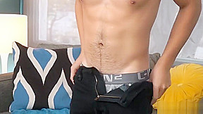 Asian gay rimjob and cumshot