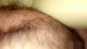 Asian girl makes a professional blowjob