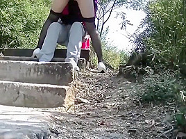 Asian public sex