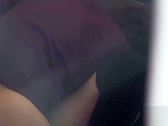 Asian watched sucking