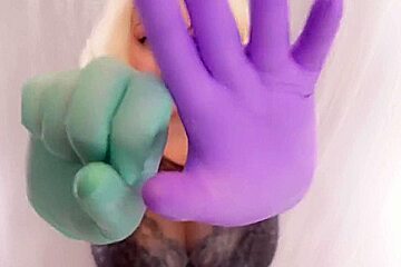 Asmr: 4 Layers Of Nitrile Gloves And Cookies