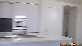 Ass fucked bitch penetrated anally by big black cock