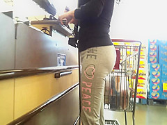 AssTracker Candid: Latin Milf Bubble Butt