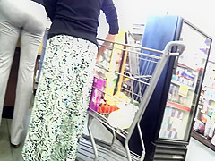 AssTracker Candid: Latin Milf Bubble Butt