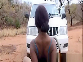 Astounding Ebony Casting With A Big Cock