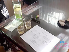 Atk Girlfriends And Paris White In Virtual Vacation