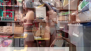 Aurora Winters gets dominate in the office by LPs cock