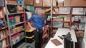 Aurora Winters gets dominate in the office by LPs cock