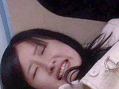 B3D2304-Mature wife who was at the laundromat is with sensitive pussy and squirts