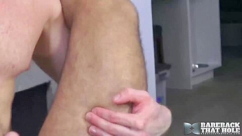 BAREBACKTHATHOLE Brian Bonds And Damien Kilauea Bareback