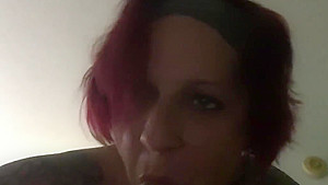 BBW Busty MILF Dick Sucker