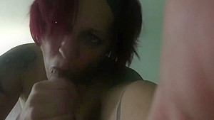 BBW Busty MILF Dick Sucker