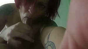 BBW Busty MILF Dick Sucker