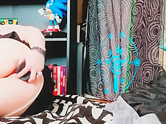 BBW Gidget Gets a Huge Creampie from her Bad Dragon