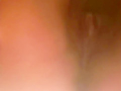 BBW ebony milf plays with pussy