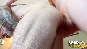 BEARFILMS Inked Bear Marc Angelo Bred Raw By Logan Stanley