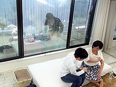 05B2823-Mature Step mother Depriving Her Step son's Friend's Virginity