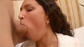 BRUNETTE FUCK IN THE ASS BY MASSIVE COCK