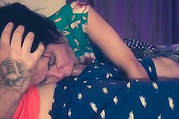 Baby Passionately Sucks Step daddy And Gets Her Mouth Filled