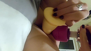 BaeBaeBlue - Big Dildo Creamy Orgasm