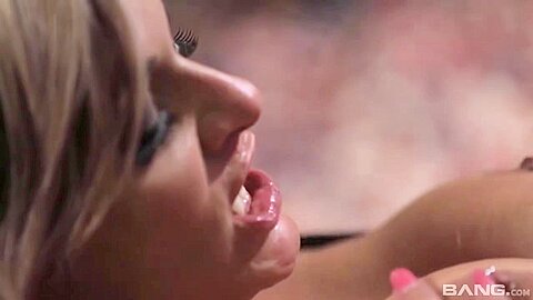 Barra Brass, Klarisa Leone And Neeo - Holiday Dinner Turns Into Swinging Group Sex For Three Hot Blondes