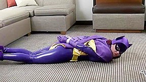 Batgirl bondage