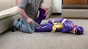 Batgirl bondage