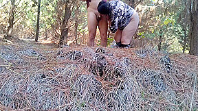 Bbw Comes Out And Is Fucked By Man In The Woods Hard Sex