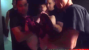 Bdsm Gang Bang On Submissive Redhead teen 18+ With Alexa Nova