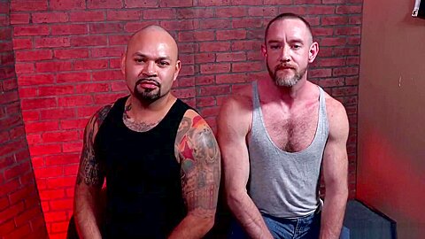 BearBack - Mature Bears Liam Greer & JD Travis Raw Fuck