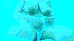 Beautiful Big Tits Milf Squeezing Tits Hard Pinching Nipples While Pussy Rubbing