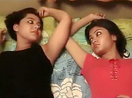 Beautiful india girls kissing