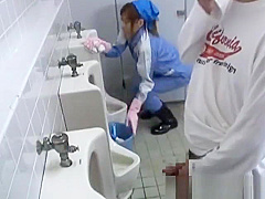 Beautiful maintenance worker part4