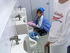 Beautiful maintenance worker part4