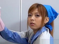 Beautiful maintenance worker part4