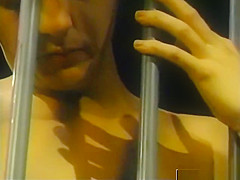 Behind The Bars Pounding With Busty Brunette