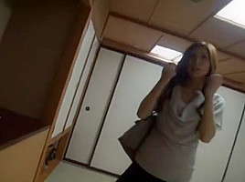 Best Japanese girl Yuna Shiina in Horny Spanking JAV movie